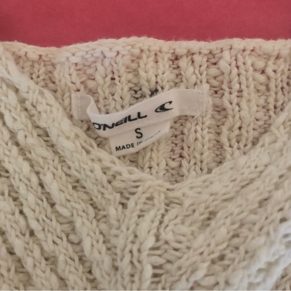 O’Neill Janessa Sweater Tank Top with Handkerchief Hem. Size Small - Picture 8 of 8